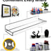 2 Pack Acrylic Floating Shelves, 15 L x 3.25 W, Clear Bathroom Wall Shelf