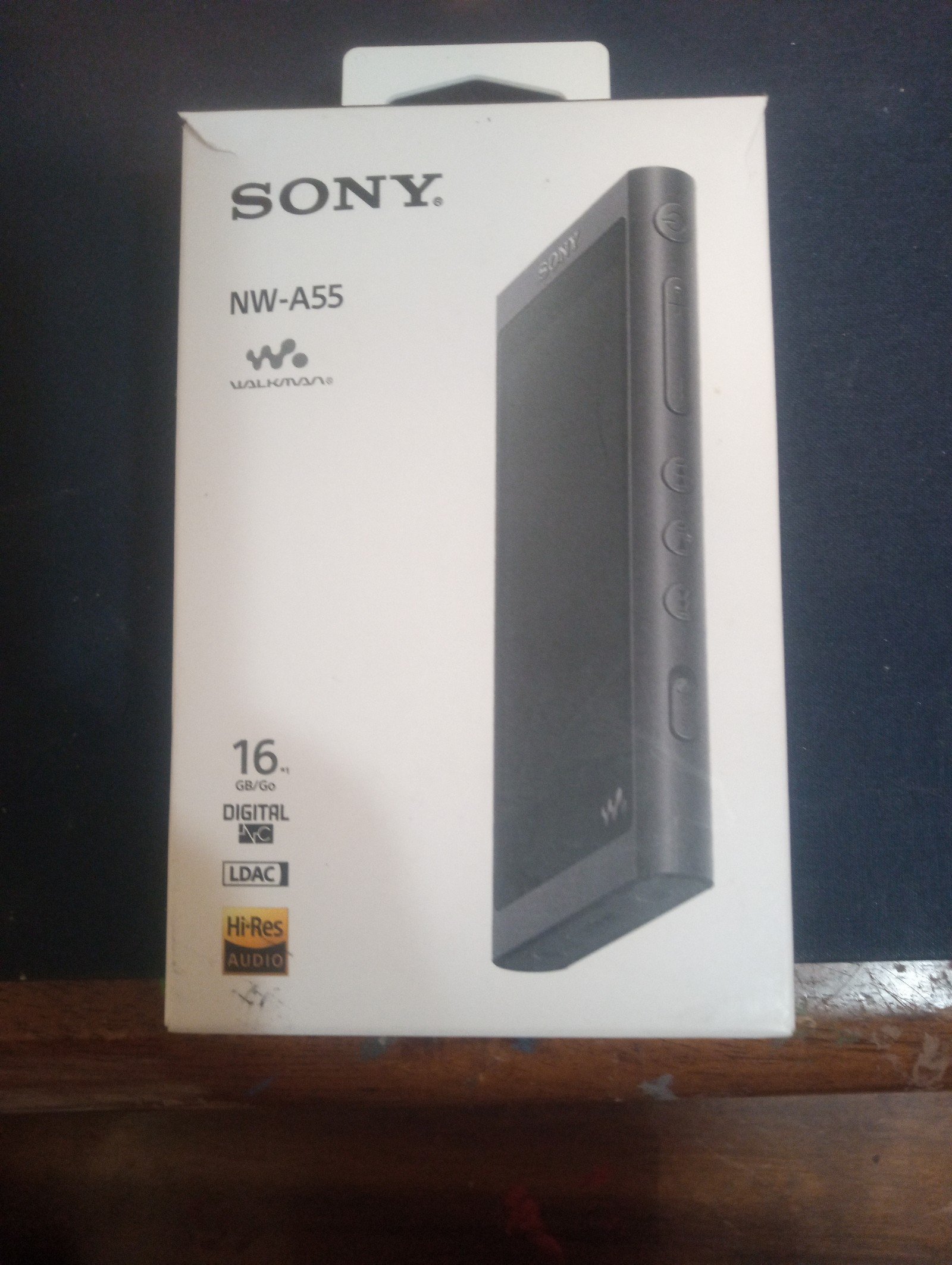 Sony nw-a55 Sony Walkman 16 gig high res audio 256 gig micro SD included