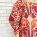 Farm Rio Women’s Ainika Macaws Puff Sleeve Cotton Blouse - Size XL