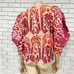 Farm Rio Women’s Ainika Macaws Puff Sleeve Cotton Blouse - Size XL
