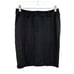 BETABRAND Dark Charcoal Gray Pull On Stretch Pencil Skirt Size Small