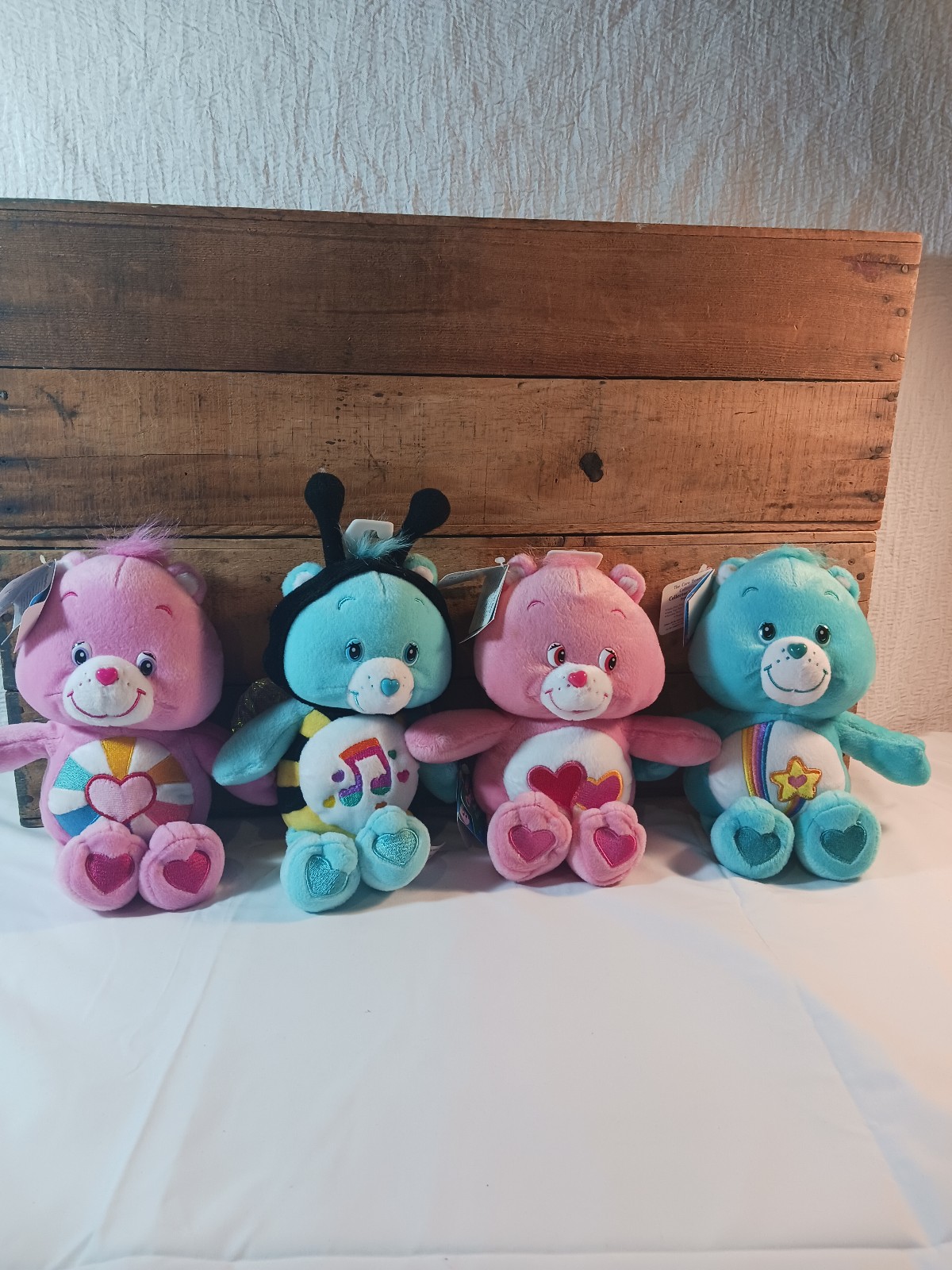 Care Bears Special Collector's Edition LOT of 4 ,9 Plush Bear 2004 2005 2006 NEW