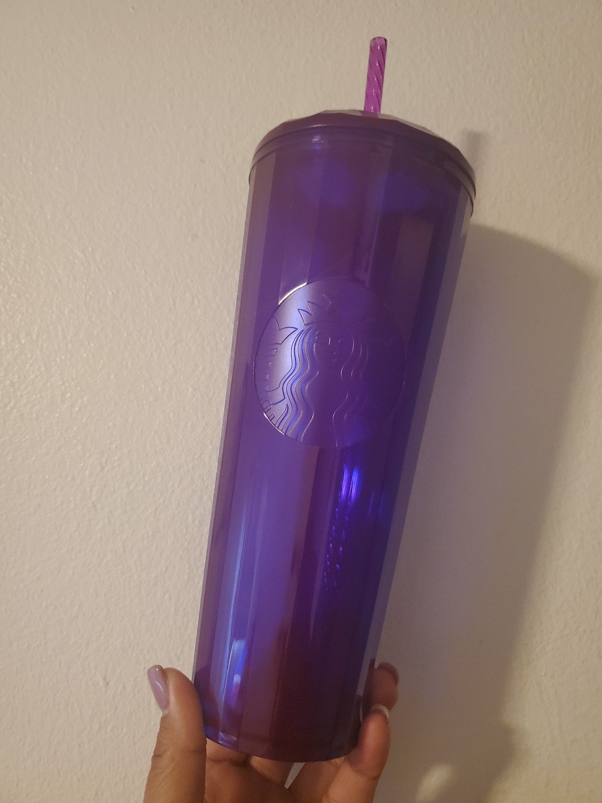 Starbucks Glossy Dark Purple Dome Tumbler Starbucks Glossy Dark Purple Dome Tumbler