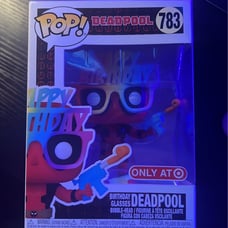 Birthday Glasses Deadpool funko pop
