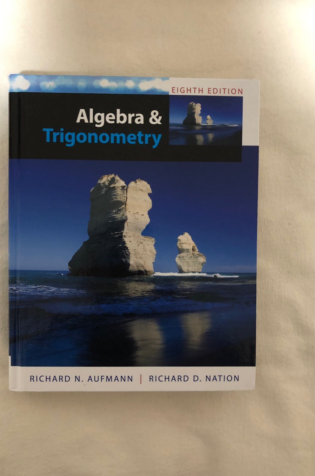 Algebra and trigonometry eiighth ed