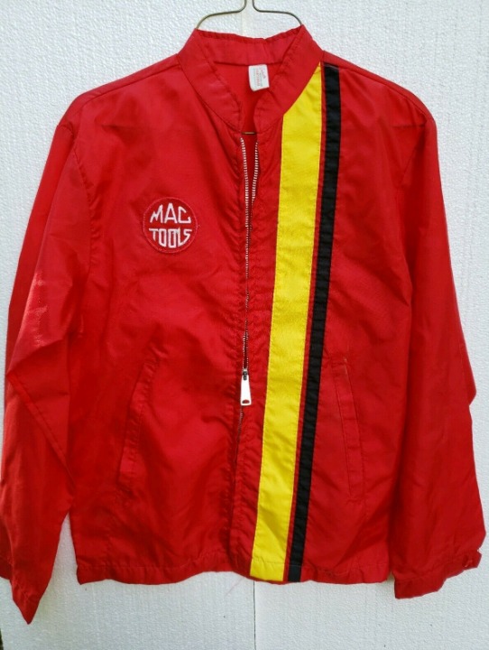Vintage Zippered Mac Tools Windbreaker S