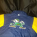 Rare Vintage 90's Notre Dame Fighting Irish Starter Jacket Mens XL Blue