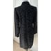 Parisian Signature Womens Black Jacquard Jacket Lined Collar Lightweight Coat 6
