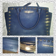 MICHAEL KORS Selma studded handbag