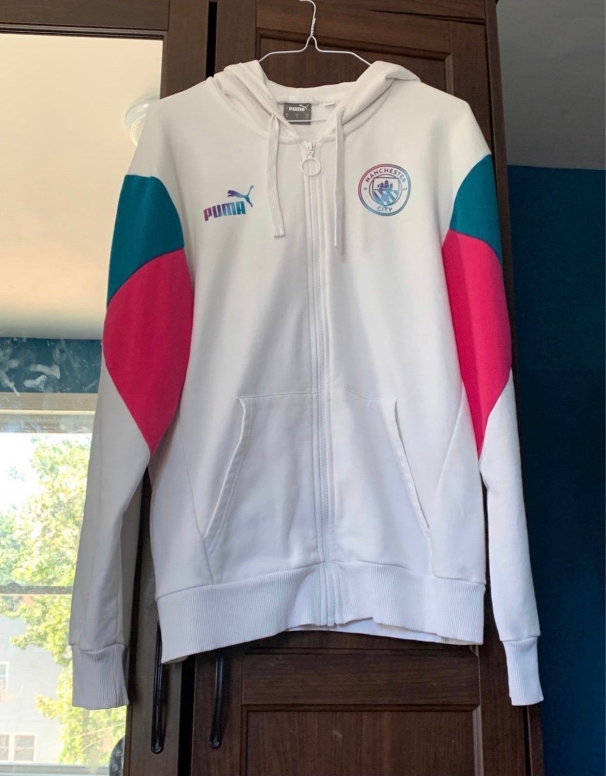 PUMA Men's Manchester City Full Zip Hoodie