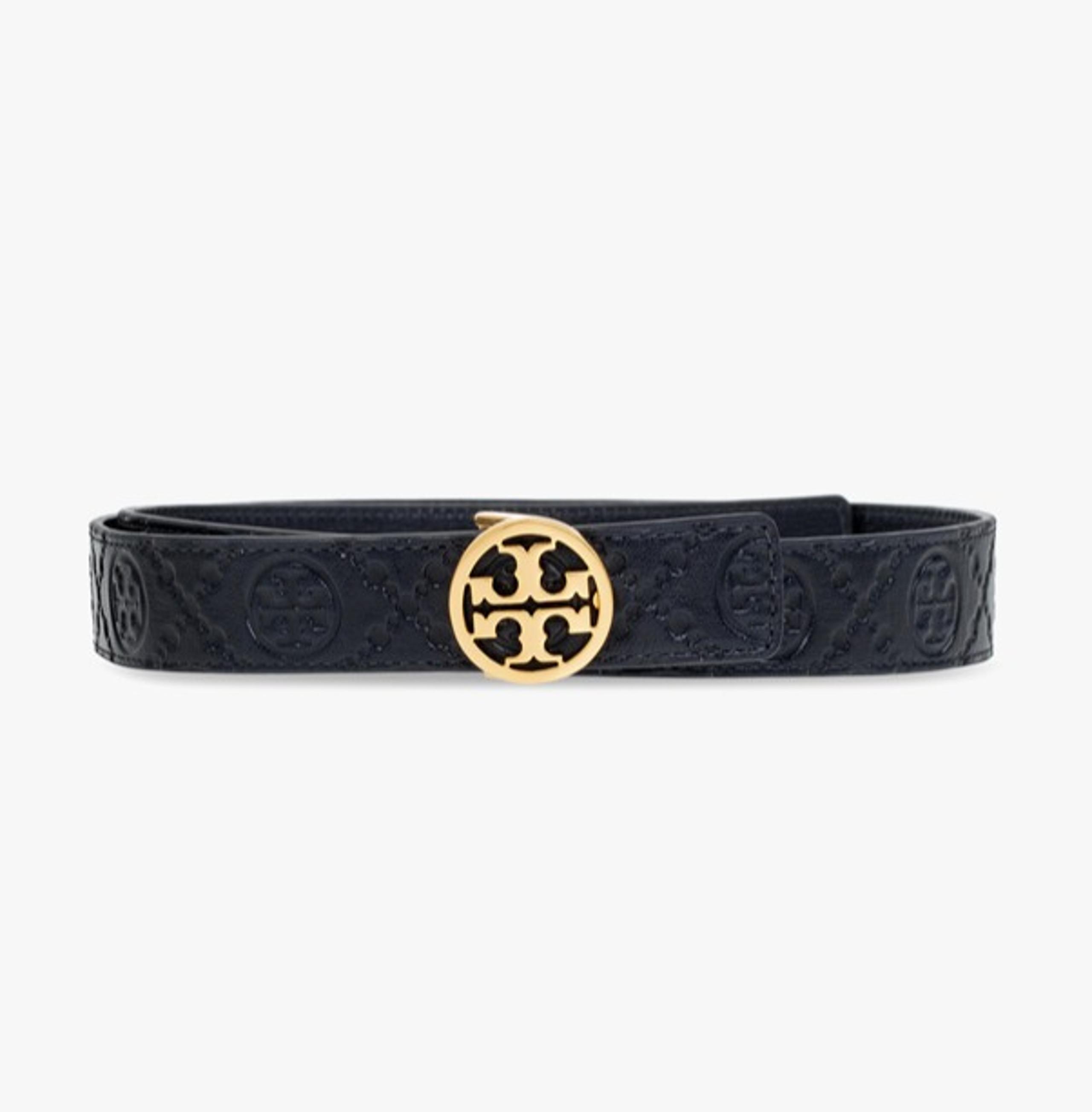 Midnight BELT WITH LOGO size S - Tory Burch