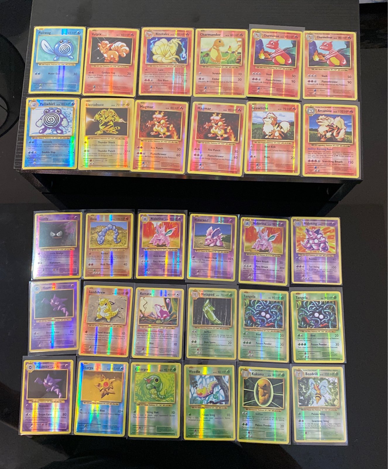 Pokemon cards 30 Reverse Holo 2016