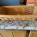 Longaberger vintage regular NWT Flower Pot basket combo with plas pro riser