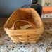 Longaberger vintage regular NWT Flower Pot basket combo with plas pro riser
