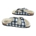 BIRKENSTOCK Arizona Rivet Shearling Men’s Sandals Plaid Fall Winter Size 44 NEW