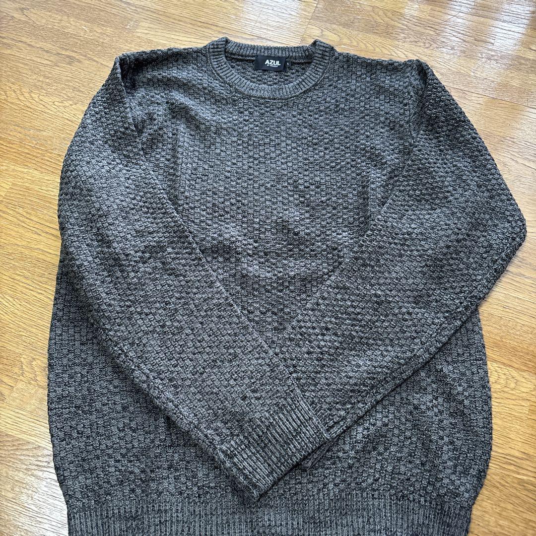 AZUL Dark Gray Knit Sweater Size L