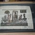 Egyptian Hand-Made Framed Signed Adel? Papyrus Painting