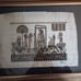 Egyptian Hand-Made Framed Signed Adel? Papyrus Painting