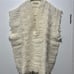 PERVERZE Ivory V-Neck Knit Vest