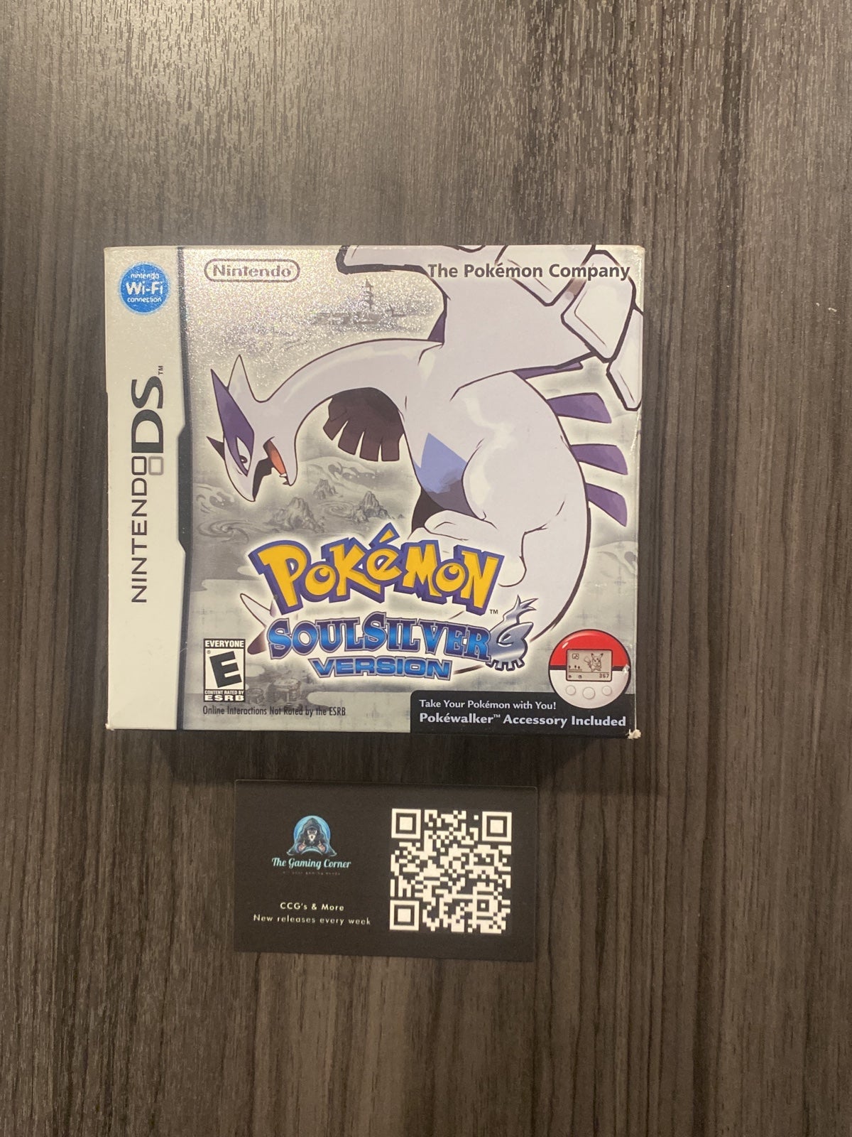 Pokemon SoulSilver Version Figure Bundle for Nintendo DS SEALED