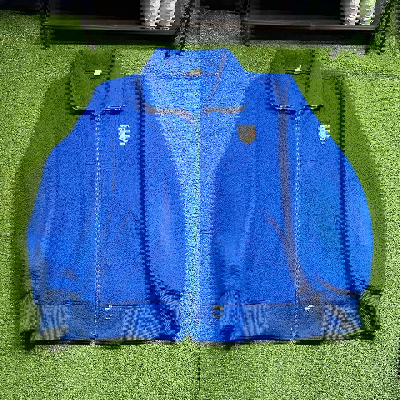 vintage levis 1984 olympics team usa blue fleece jacket