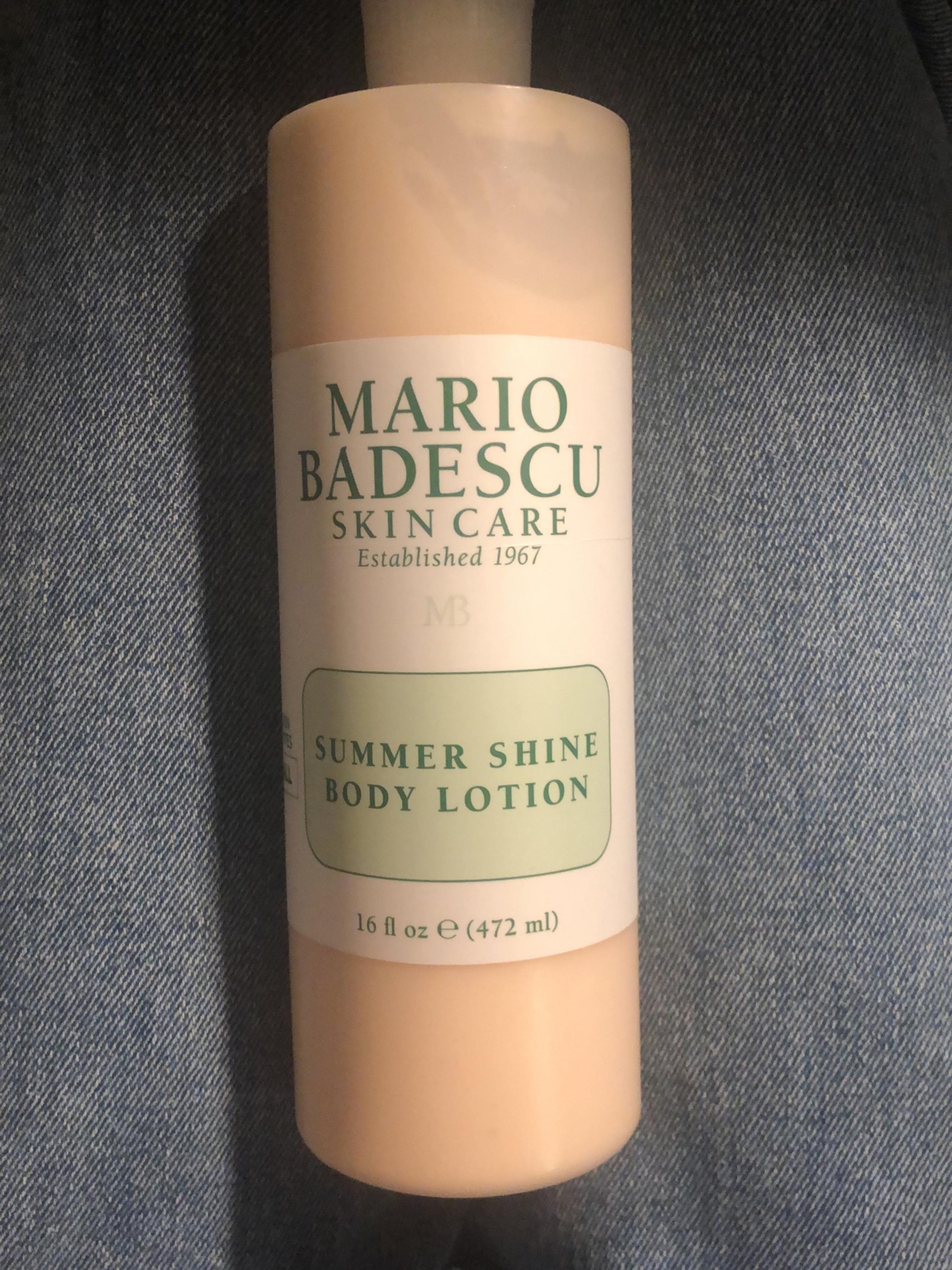 Mario badescu body lotion