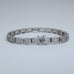 Solid Sterling Silver 8 Womens 2ct Square Diamond Tennis Bracelet NEW Jewelry