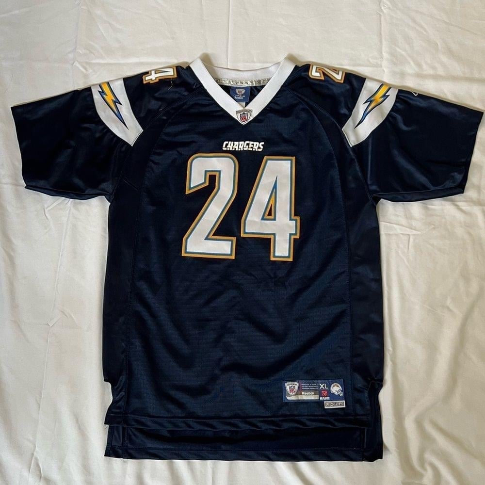 REEBOK NFL CHARGERS JERSEY RYAN MATHEWS SIZE XL