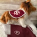 Texas A&M Mascot Plush and Large Flag Bundle