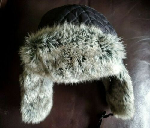 $250 Saks Fifth Avenue Trapper hat kids unisex one size adjustable strap on Sale