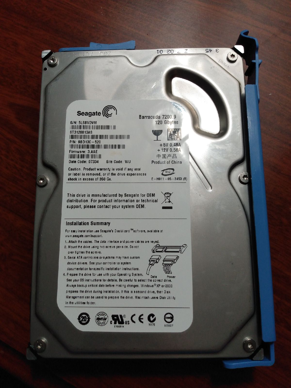 Seagate Barracuda Internal Hard drive