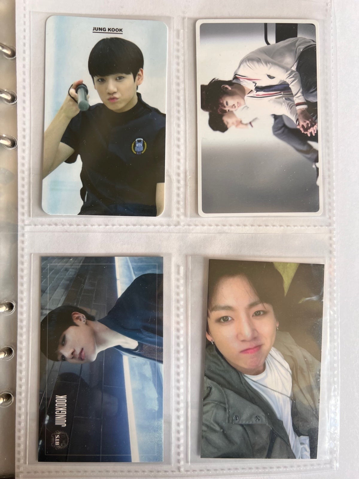 bts jungkook photocards
