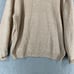 Orvis Sweater Mens L Beige Lambswool Pullover V-Neck Knit Long Sleeve