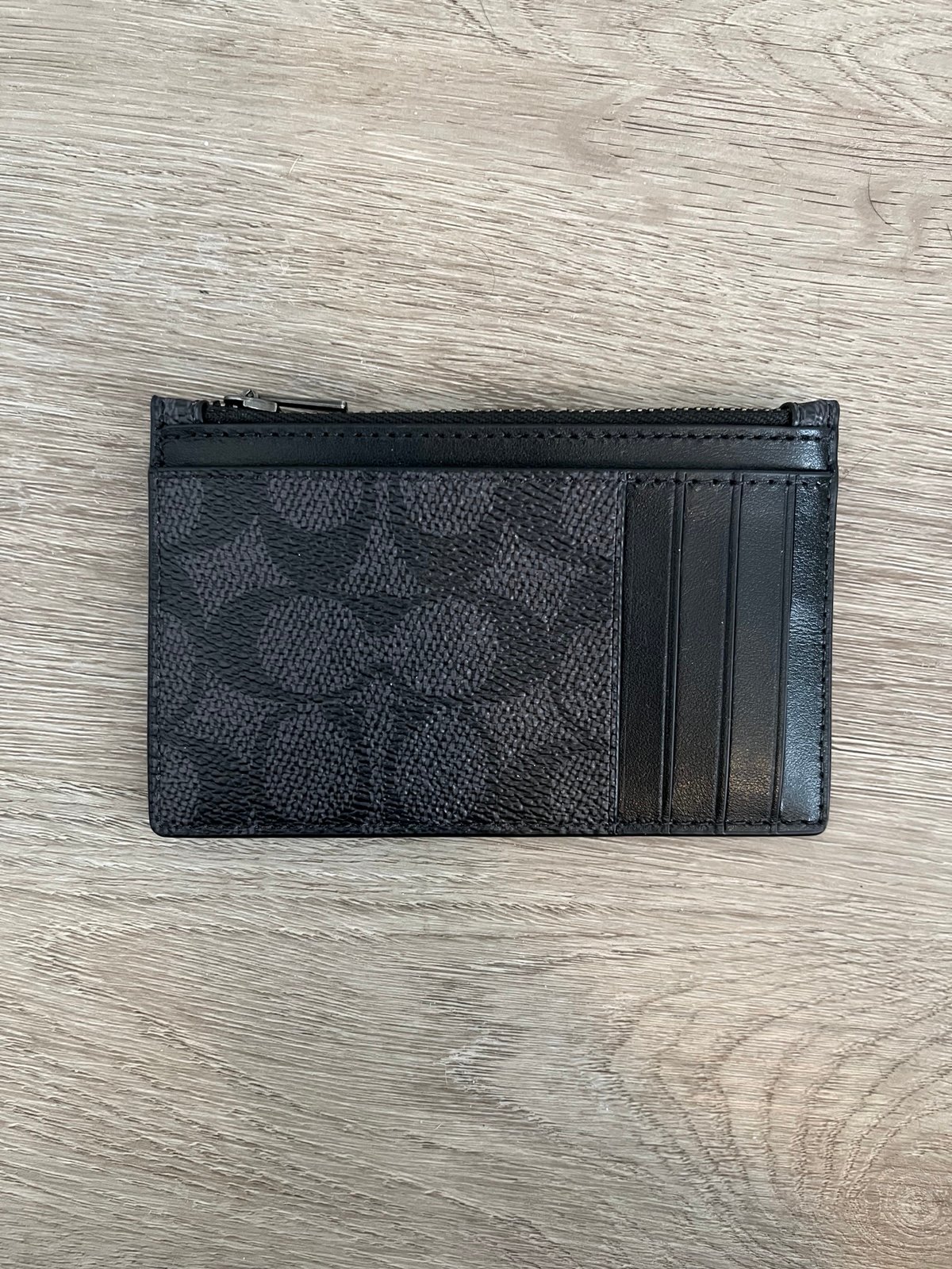 Coach zip card case Wallet