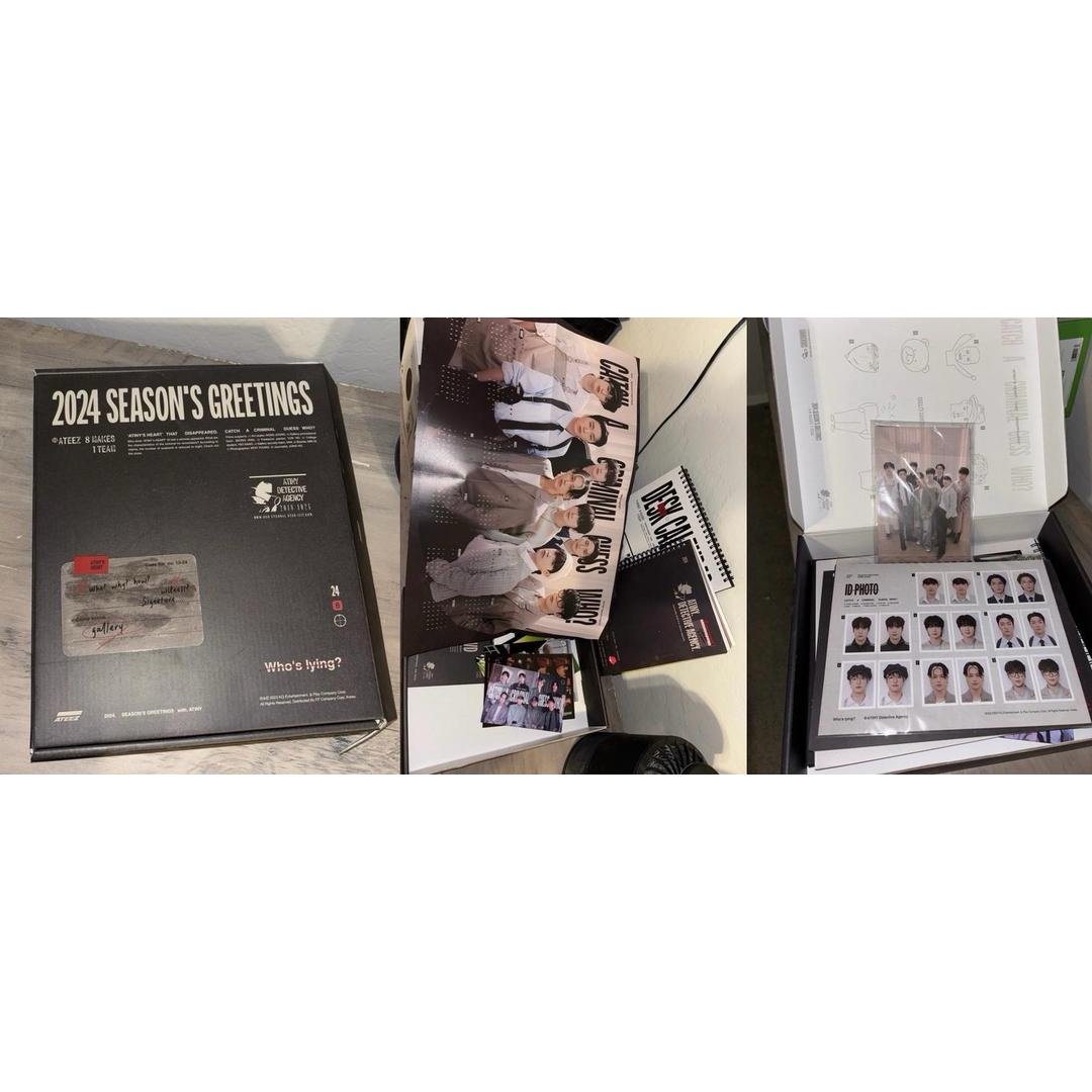 K-Pop Album & Merch Bundle - ATEEZ, Stray Kids, SEVENTEEN