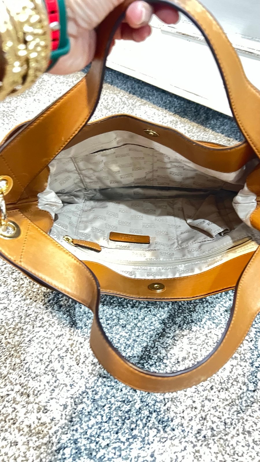 michael kors two way bag