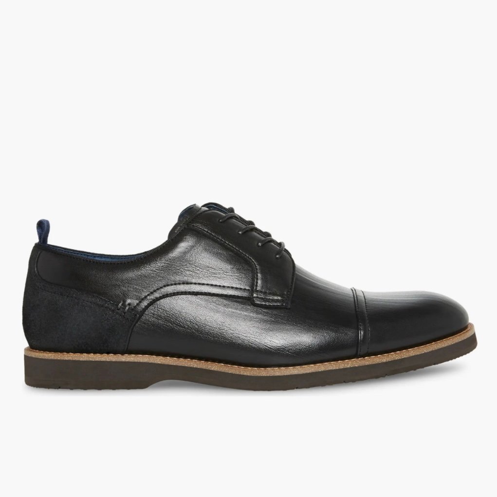 Steve Madden Salete Black Lace-Up Derby Men’s Size 11M