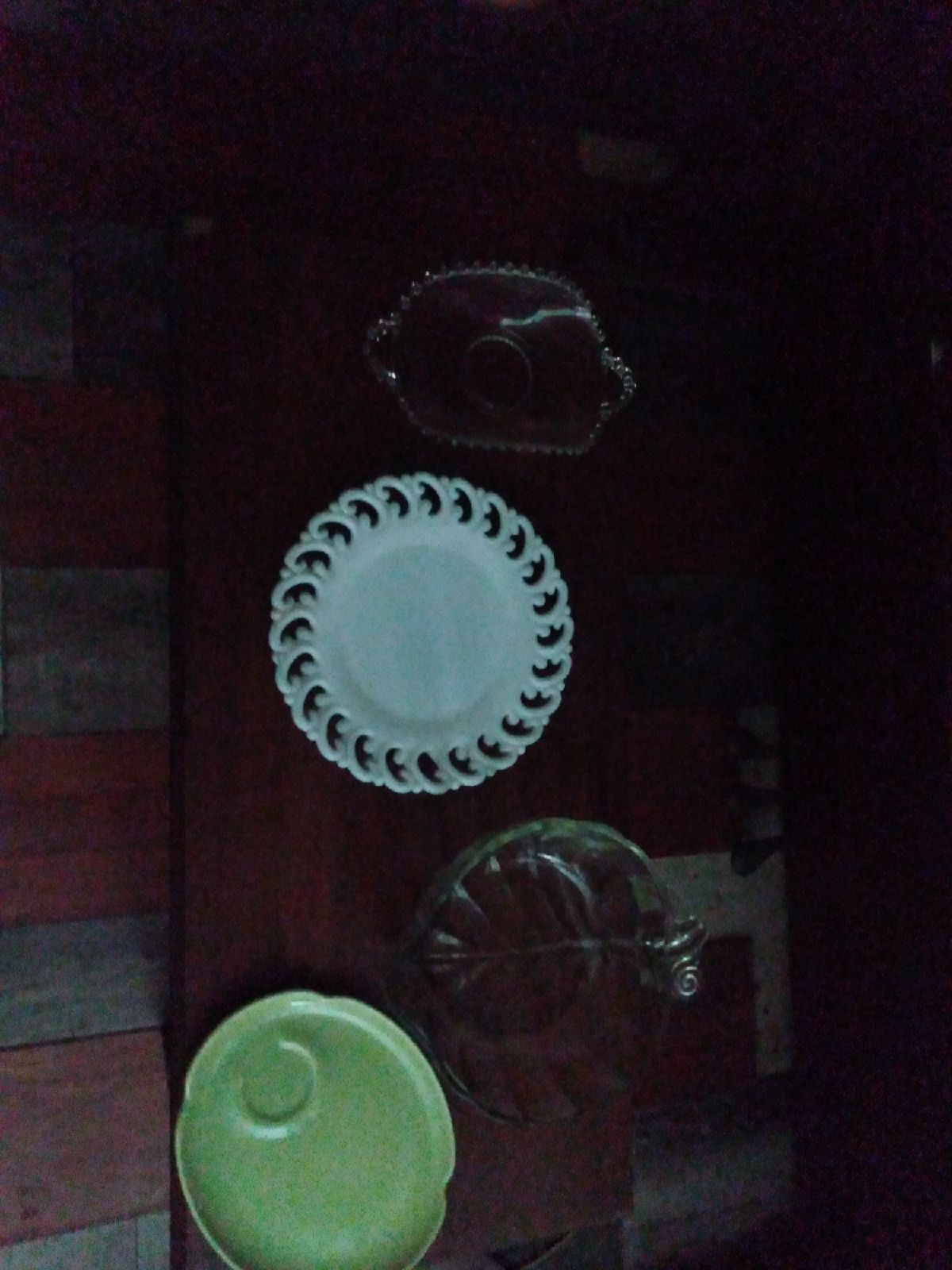 Vintage glassware