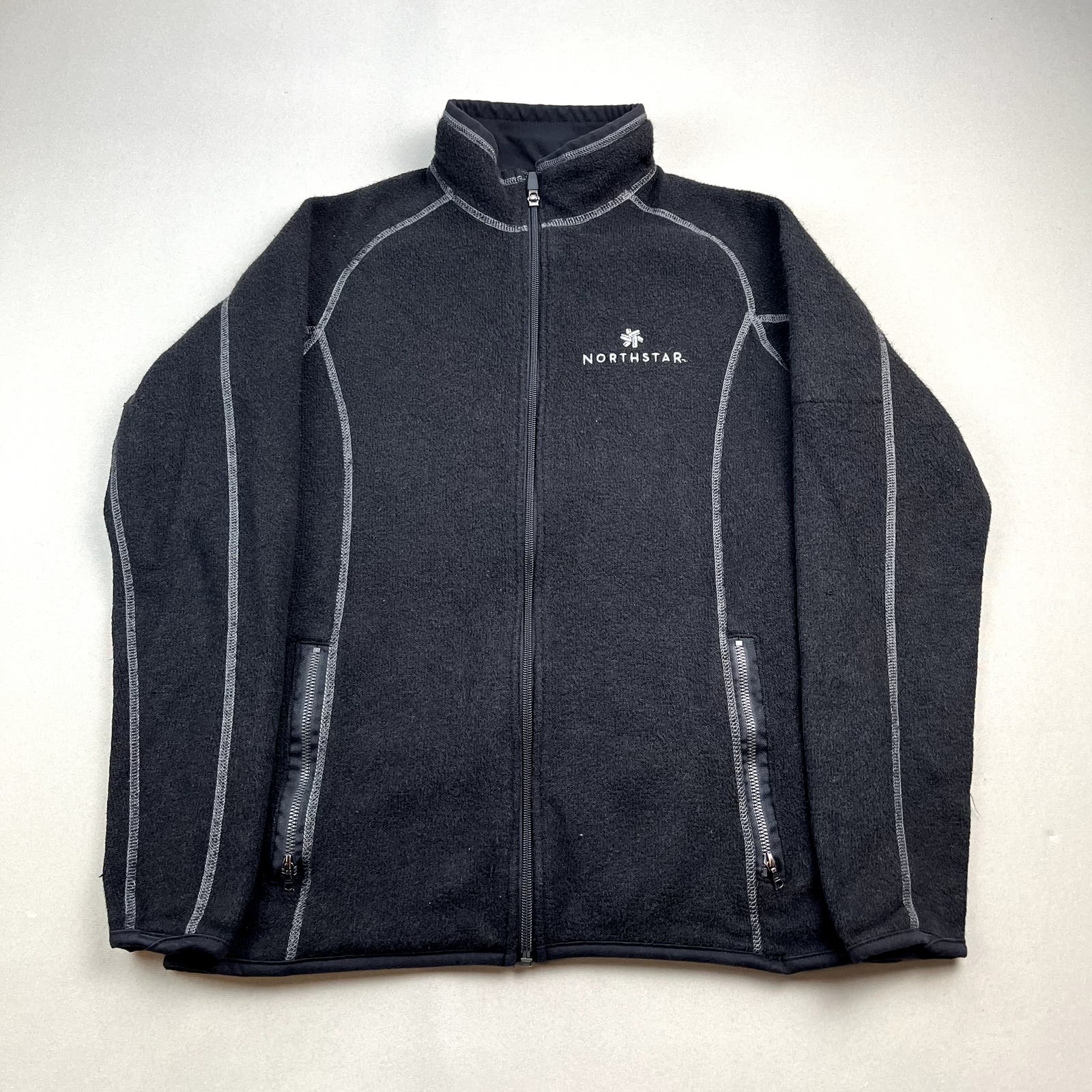 Kuhl Alfpaca Jacket Adult Small Black Kashmira Fleece Full Zip Outdoor Hiking