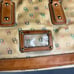 Vintage Dooney & Bourke Logo Y2K Rainbow Color Leather Trim Shoulder Purse M-11