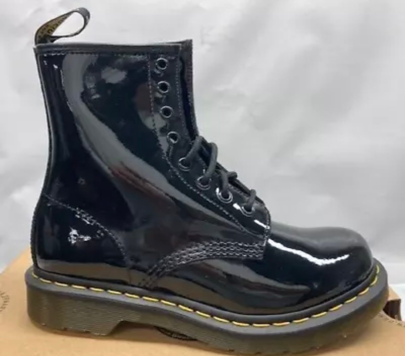 Dr Marten Patent Lampers Boot
