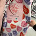 NWT Valentines Day Conversation Heart Blanket