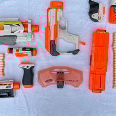 NERF N-Strike Modulus ECS-10 Blaster with Upgrade kits