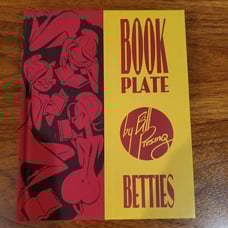 Rare Book Plate Betties Signed By Bill Pressing