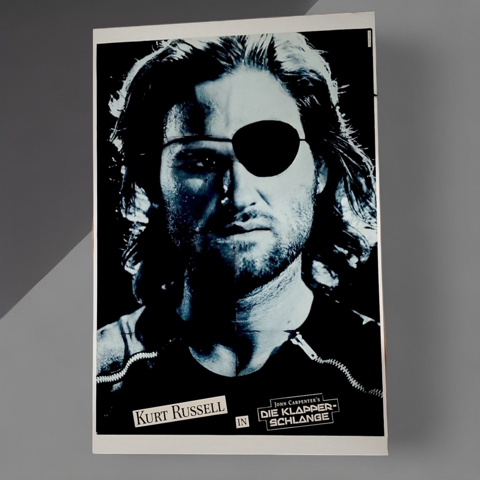 German Release Promo Escape from New York Movie Poster-Kurt Russell 1981