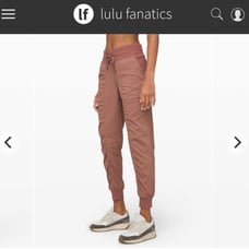 Lululemon Dance Studio Jogger Sz 6 Spanish Oak
