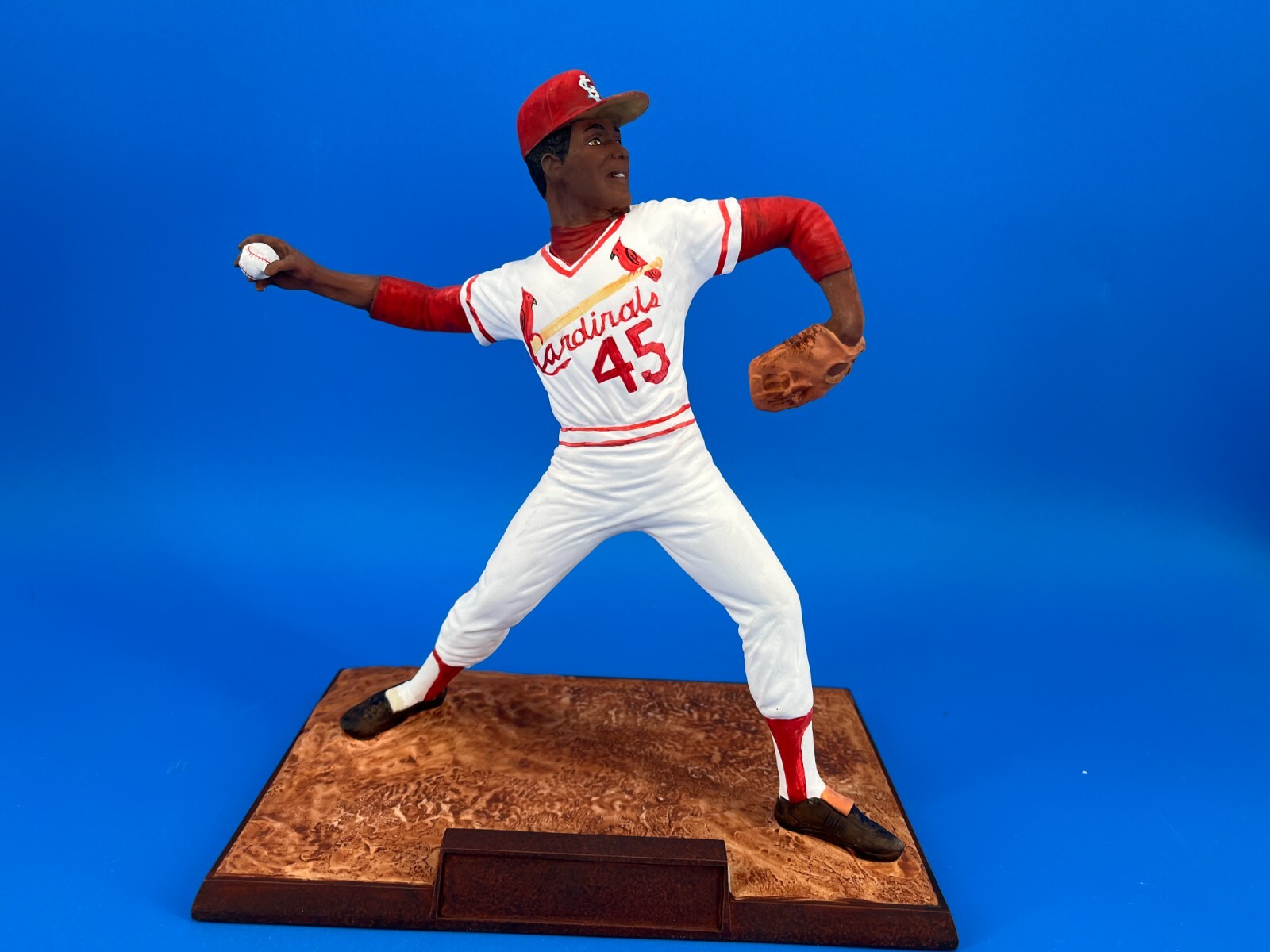1990 Prosport Creations St Louis Cardinals Bob Gibson Figure 9 READ