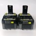 RYOBI ONE+ 18V 6-Port Fast Charger, With Two 6.0 Ah Lithium-Ion Batteries