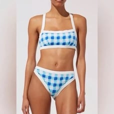 Solid & Striped The Scottie Knit Swim Bikini Set