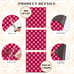 School Locker Magnetic Wallpaper - Pack of 12 Sheets - Polka Dot (vg 006)
